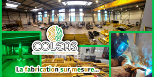 L'atelier de production COLEAS bat son plein.