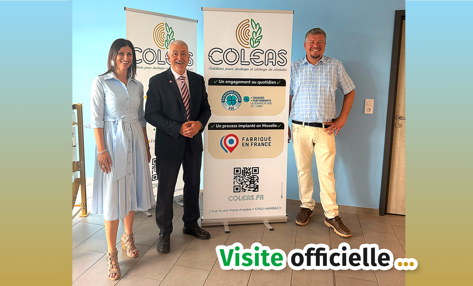 COLEAS Visite-Sous-Préfet